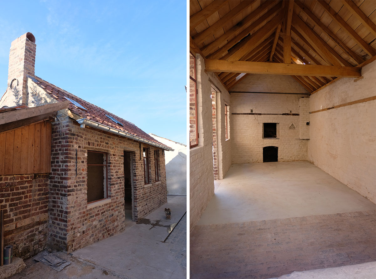 Bakoven van Bioboerderij DubbelDoel